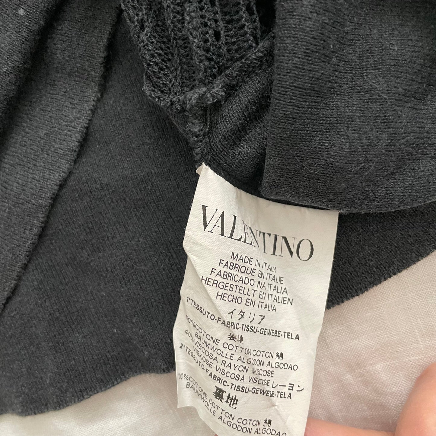 romantic balletcore red valentino knit ruffle hem ribbon knit camisole
