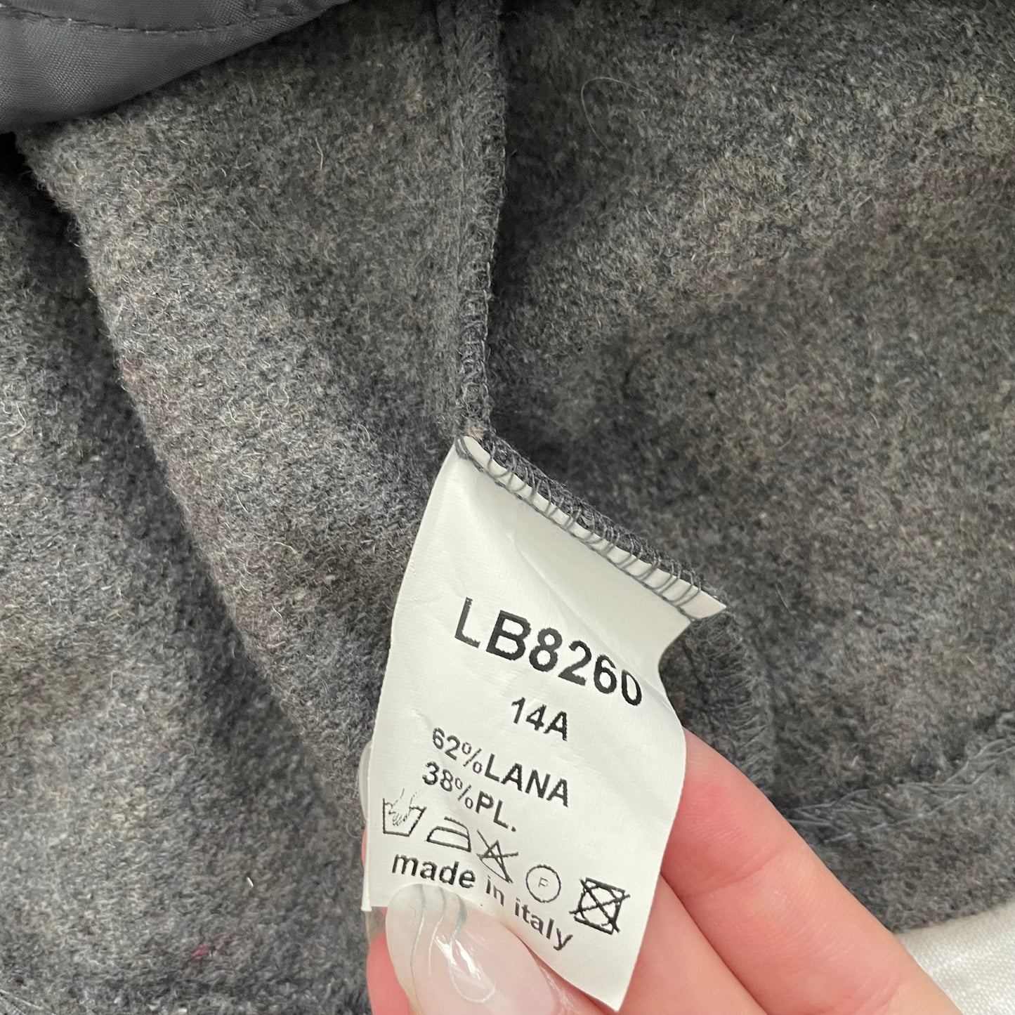 laura biagiotti grey wool blend drop waist waist ribbon bow detail pleated mini skirt