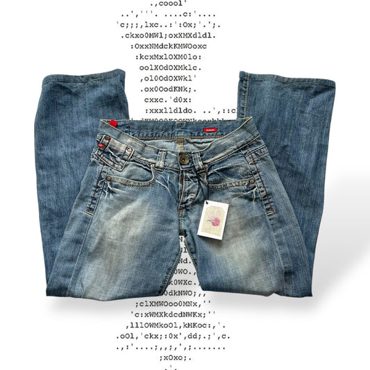 miss sixty y2k light wash denim low rise straight leg miss perkin jeans