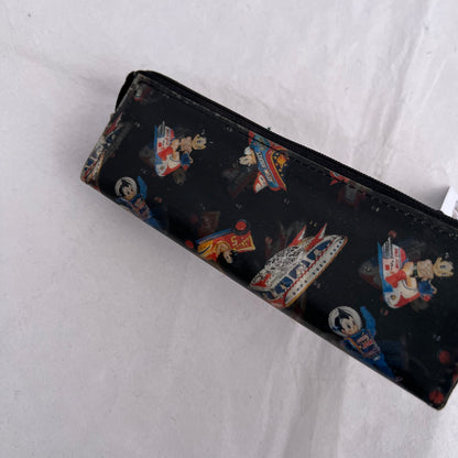 Retro Vintage Astro Boy Lenticular Black Moving Picture Pencil Case