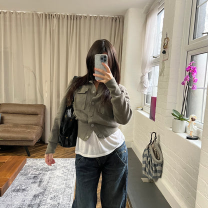 vintage selvedge black ponyhair leather buckle large tote bag