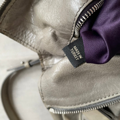 sage green leather silver hardware miu miu vitello lux ribbon 2 way crossbody handbag