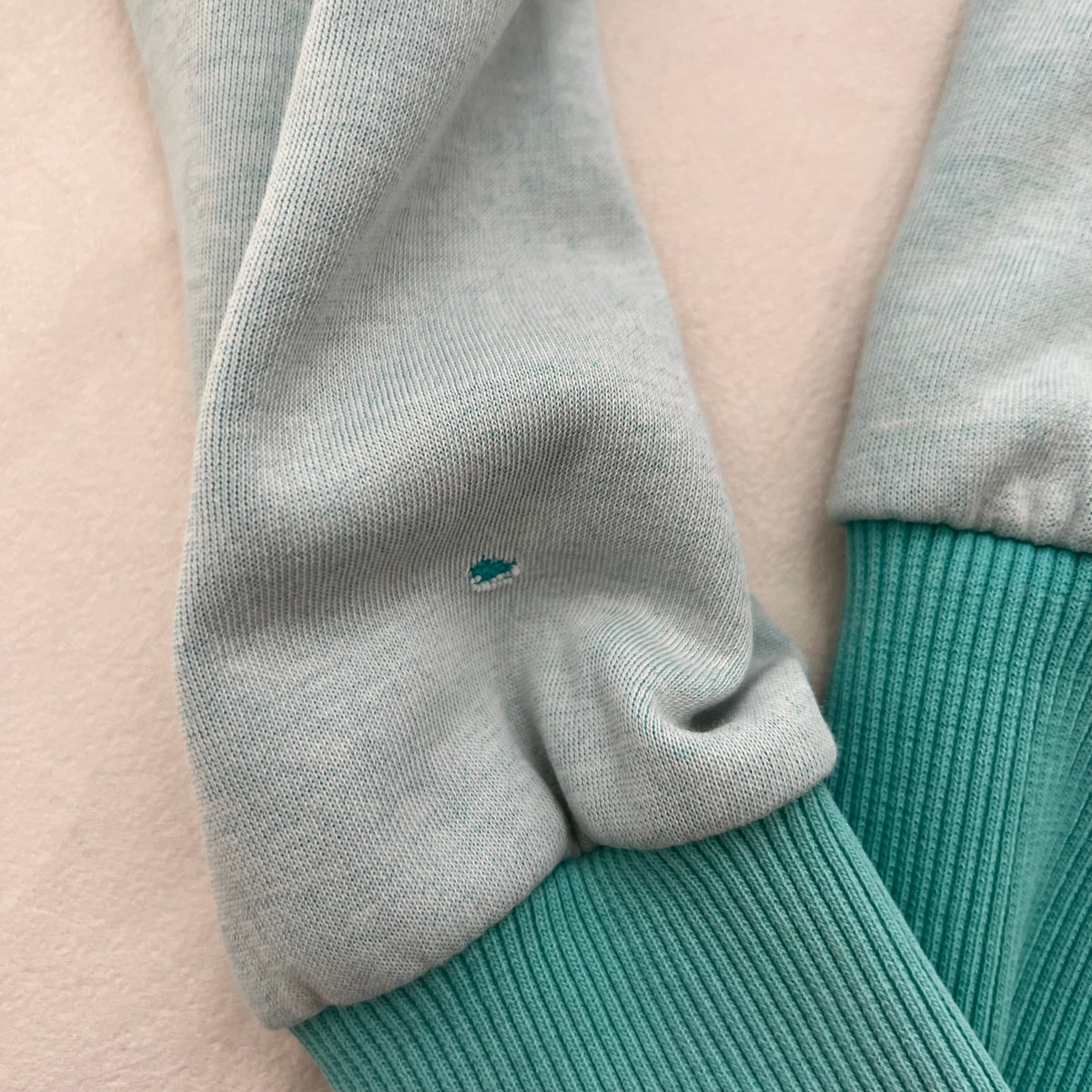 Puma Turquoise High Neck Fitted Zip Jacket Top