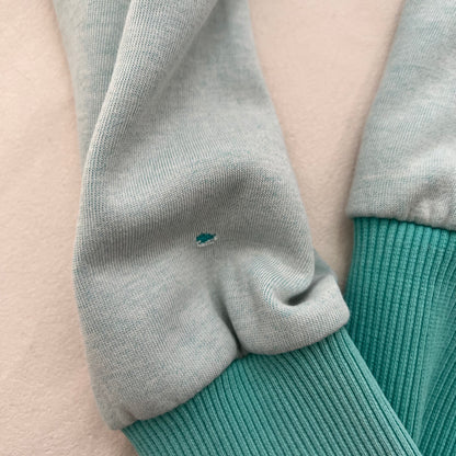 Puma Turquoise High Neck Fitted Zip Jacket Top