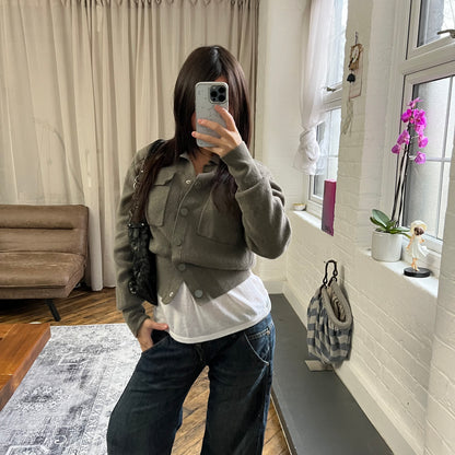 vintage epoca black woven braided leather shoulder tote bag