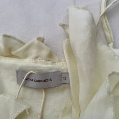 Baby Yellow Asymmetric Camisole