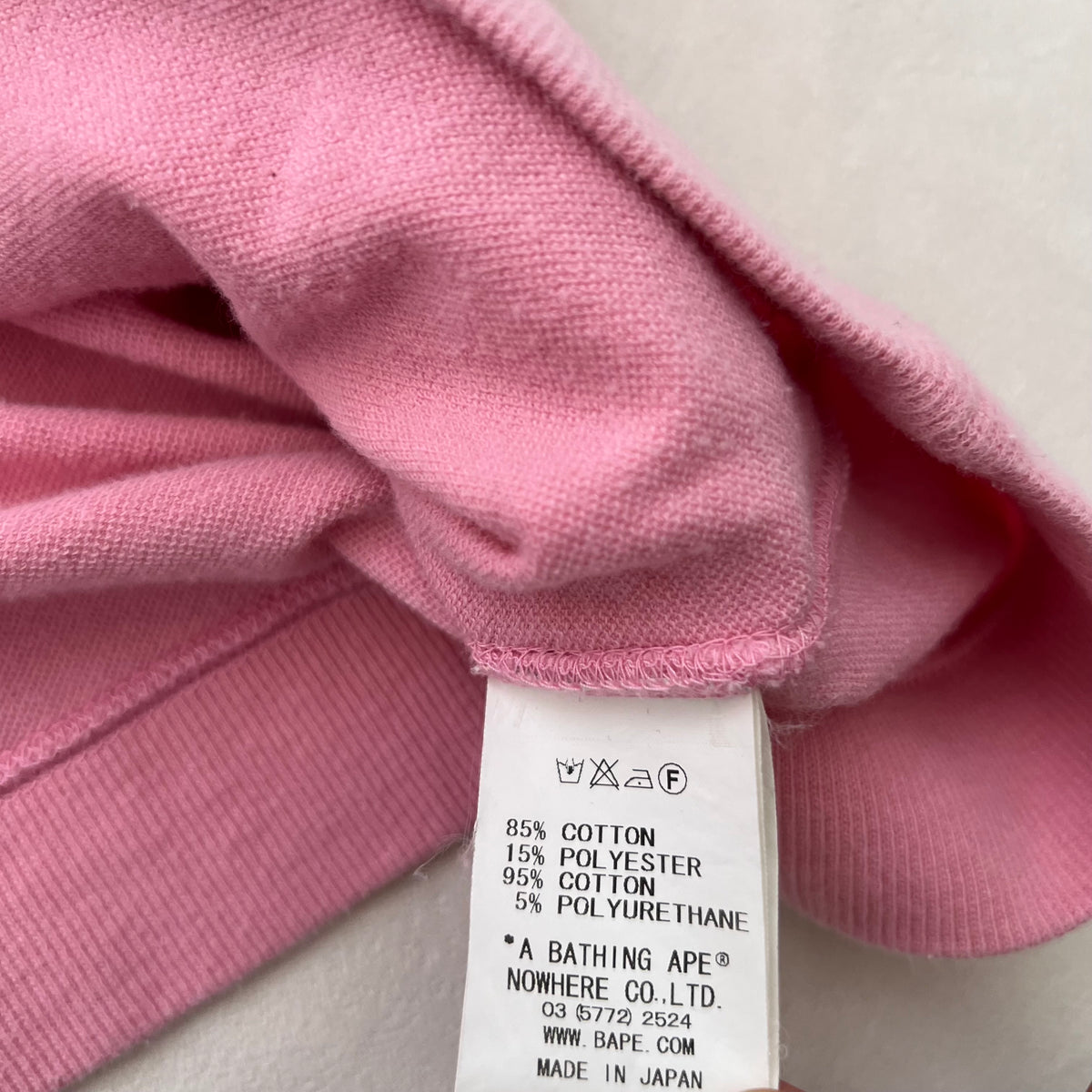 Pink Bape Cap Sleeve Ruched Crop Babydoll Tunic Hoodie