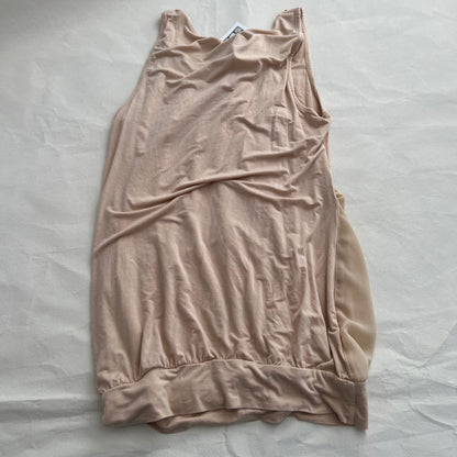 Intimissimi Peachy Nude Draped Two in One Layered Vest Top