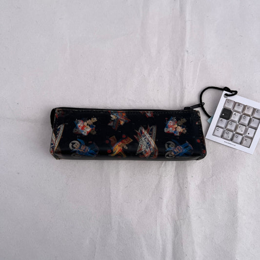 Retro Vintage Astro Boy Lenticular Black Moving Picture Pencil Case