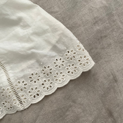 broderie anglaise prideglide ivory white babydoll camisole