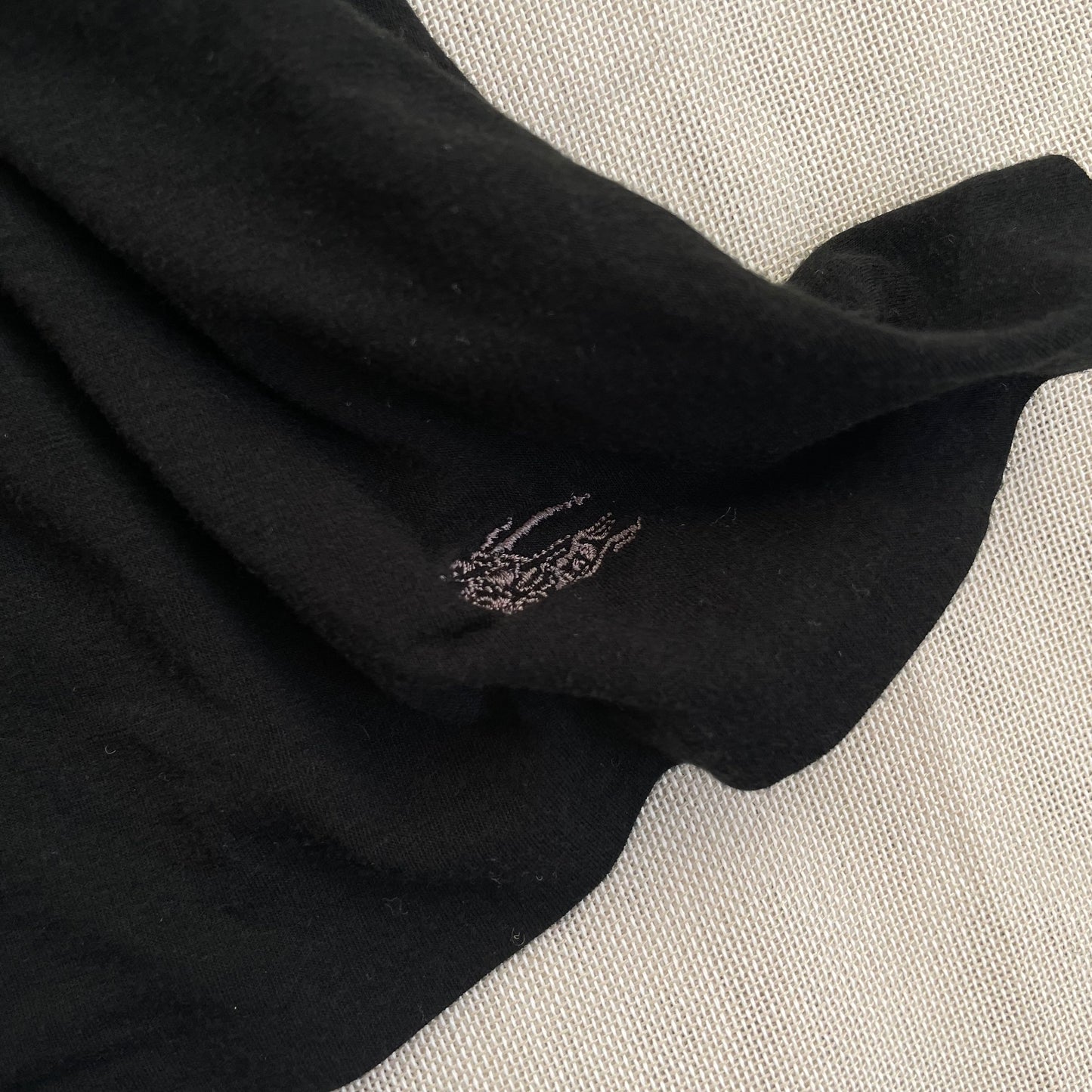 preppy burberry blue label black puff sleeve babydoll nova check milkmaid top