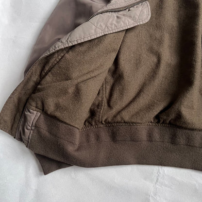 Vintage Goa Ma-1 Khaki Brown Bomber Jacket