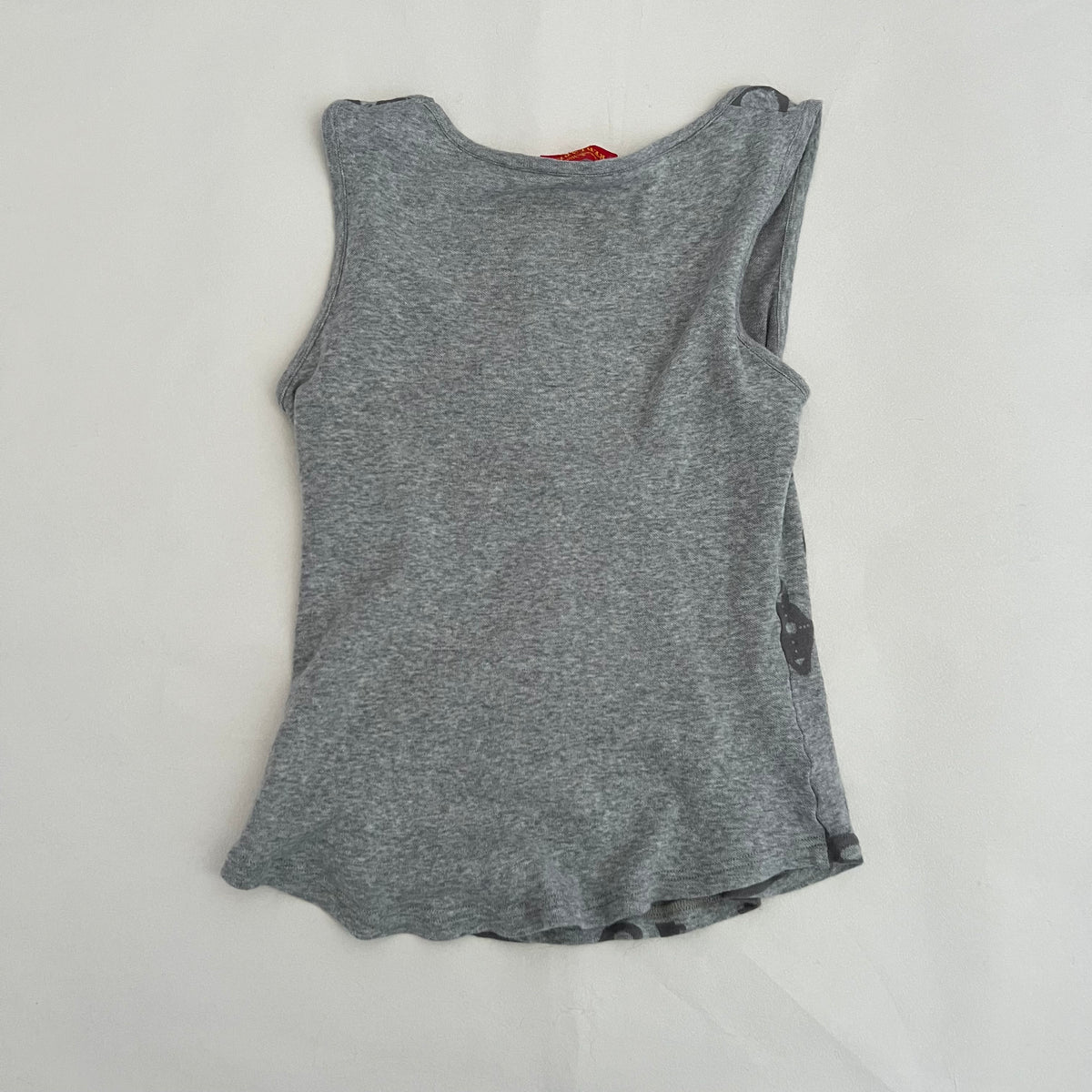 Vivienne Westwood Grey Antique Key Graphic Tank Top