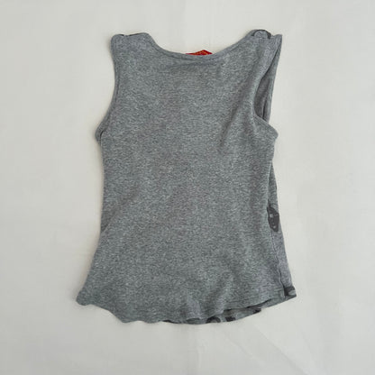 Vivienne Westwood Grey Antique Key Graphic Tank Top