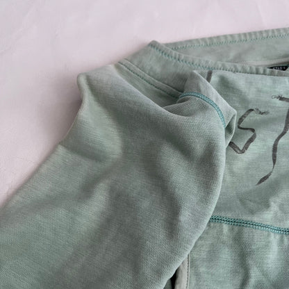 G-star Raw Mint Sea Green Wide Neck Sweater