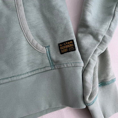 G-star Raw Mint Sea Green Wide Neck Sweater