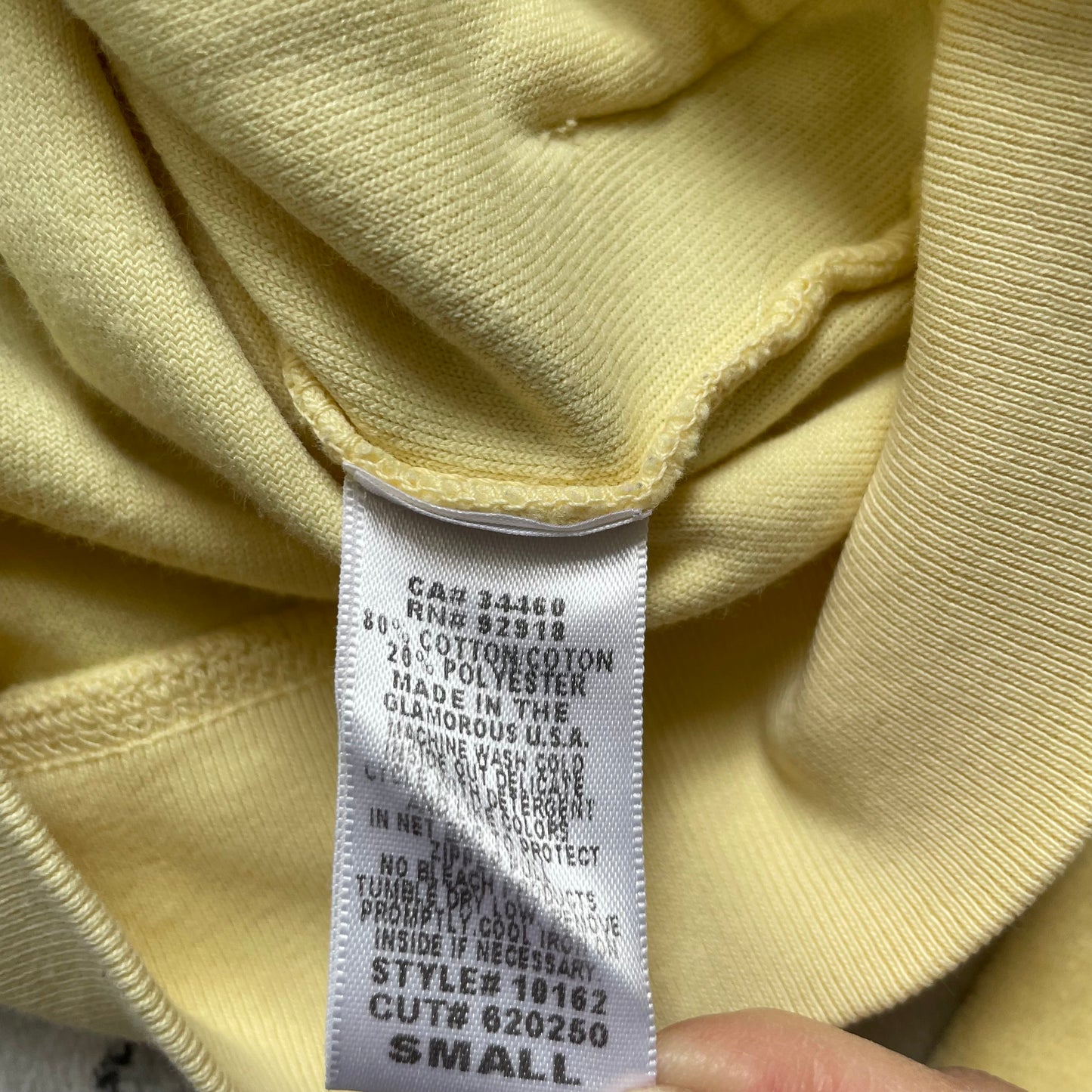 juicy couture light yellow terry cloth fitted zip track jacket hoodie