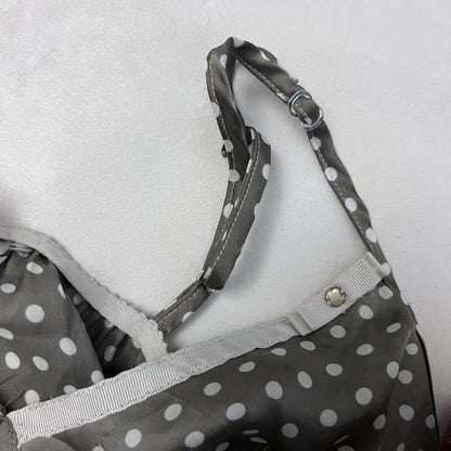 coquette miss brown white polka dot babydoll camisole