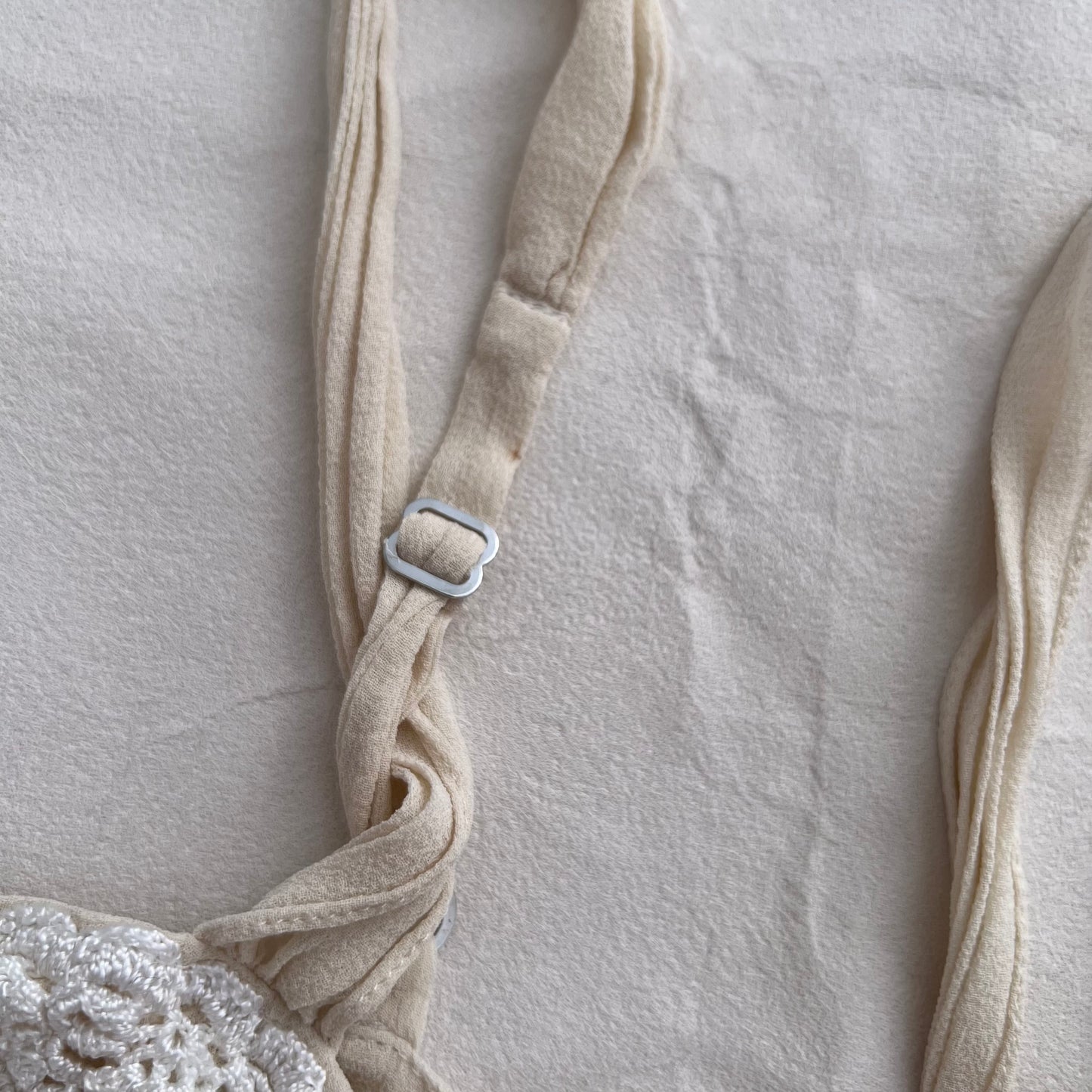 Bcbgmaxazria Cream Butter Yellow White Embroidery Lace Babydoll Camisole