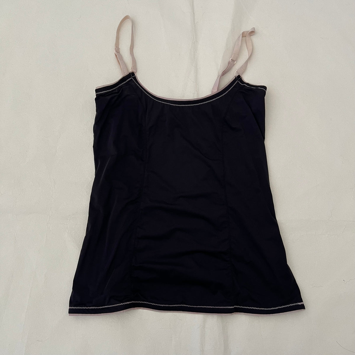 D&G Black Baby Pink Trim Camisole