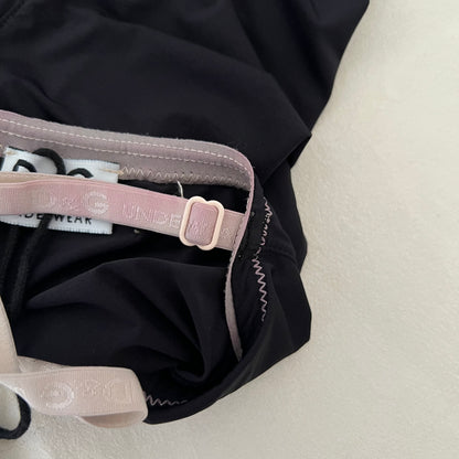 D&G Black Baby Pink Trim Camisole