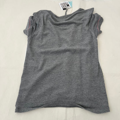 Cop Copine Grey Neon Pink Antique Graphic Tee