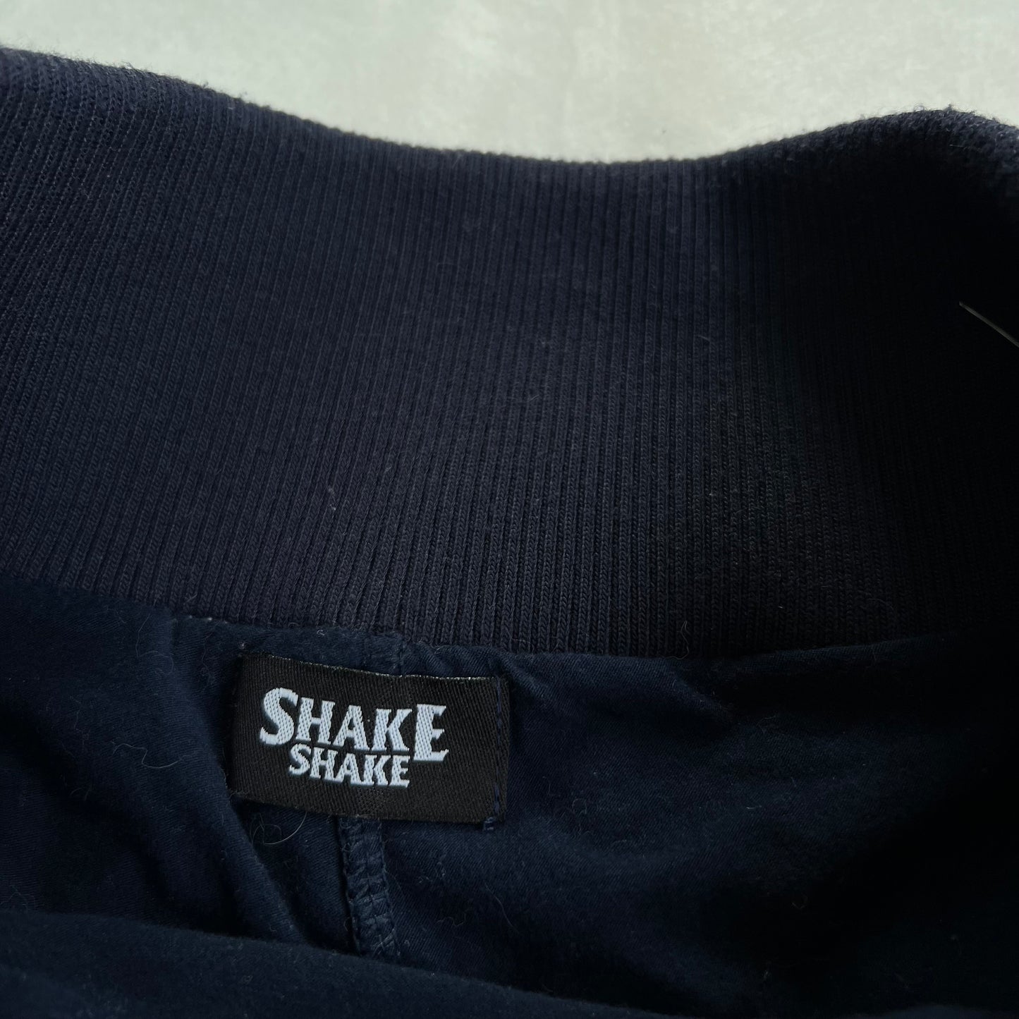 navy shake shake wool blend preppy y2k pleated jersey mini skirt