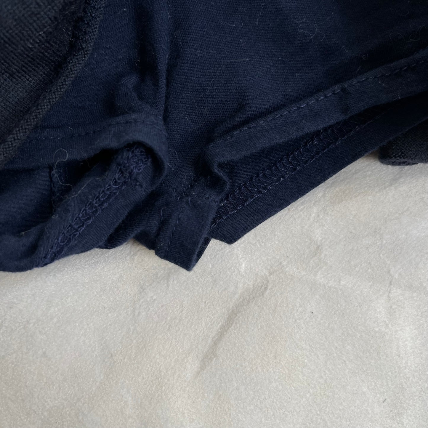 navy shake shake wool blend preppy y2k pleated jersey mini skirt