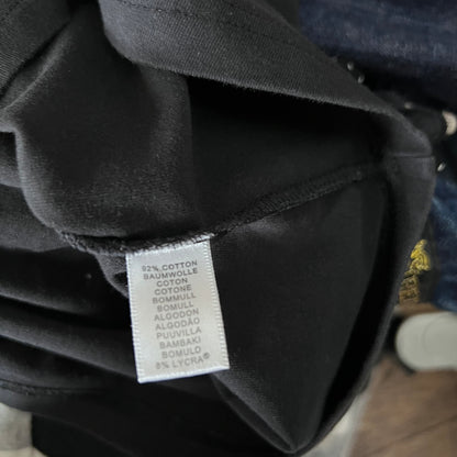 burberry black halterneck camisole with nova check ribbon strap