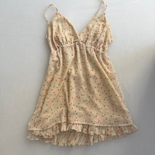 Kocca Beige Orange Polka Dot Babydoll Camisole