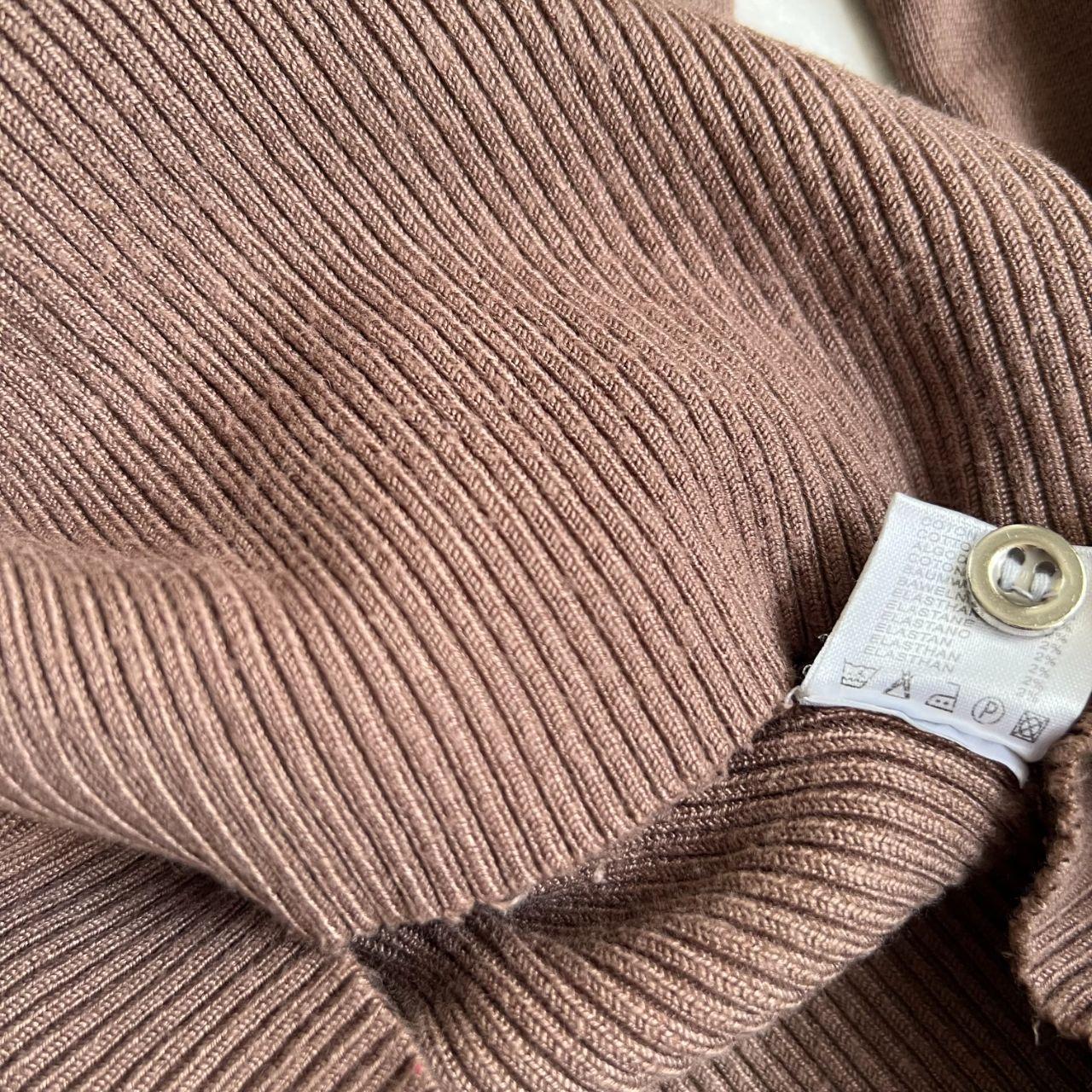 brown milkmaid long sleeve striped lacey collared long sleeve knit + blouse two in one top