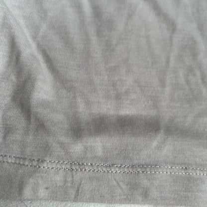 stone greige coquette morgan de toi puff sleeve ruched bust top